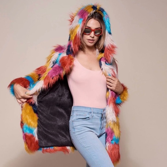 SpiritHoods Jackets & Blazers - SpiritHoods Faux Fur Womens Coat “Butterfly”
